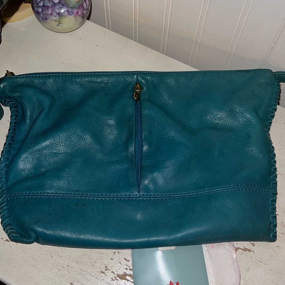 Hobo crossbody leather purse